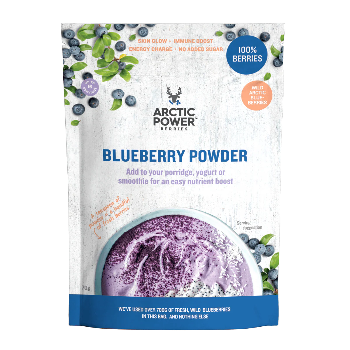 Arctic Power Blueberry Powder 70g