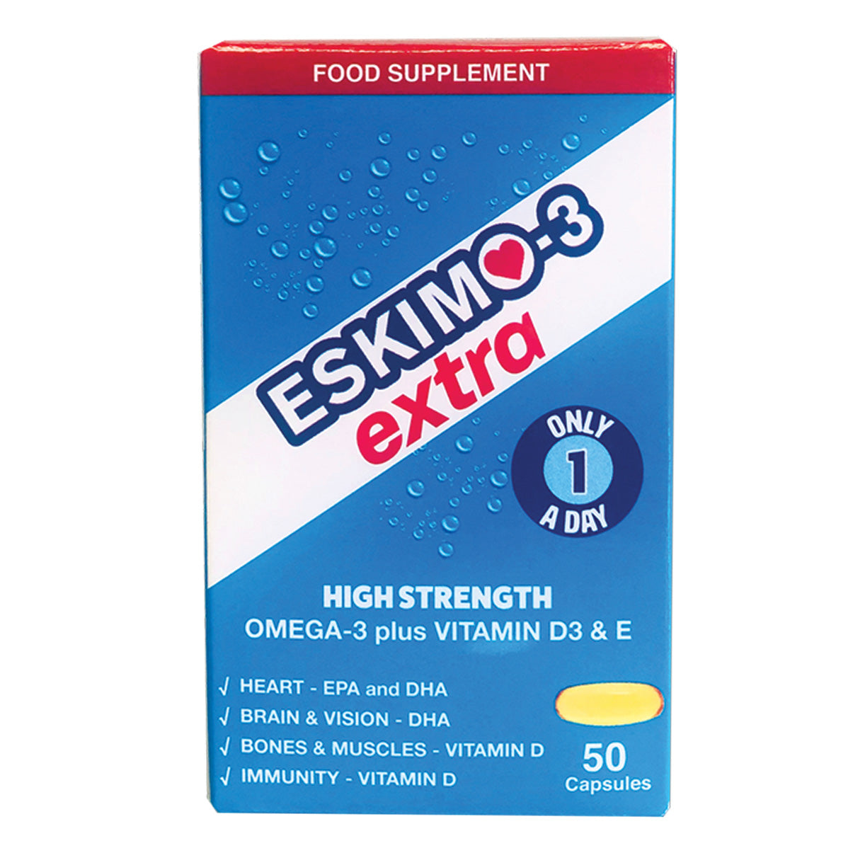 Eskimo One A Day with Vitamin D3 50 Capsules