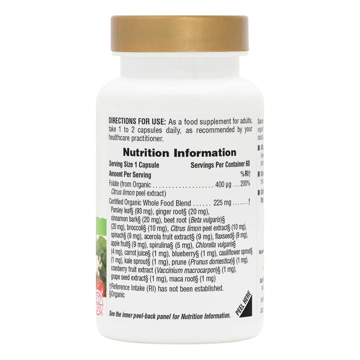 Nature's Plus Source of Life® Garden Folate Capsules