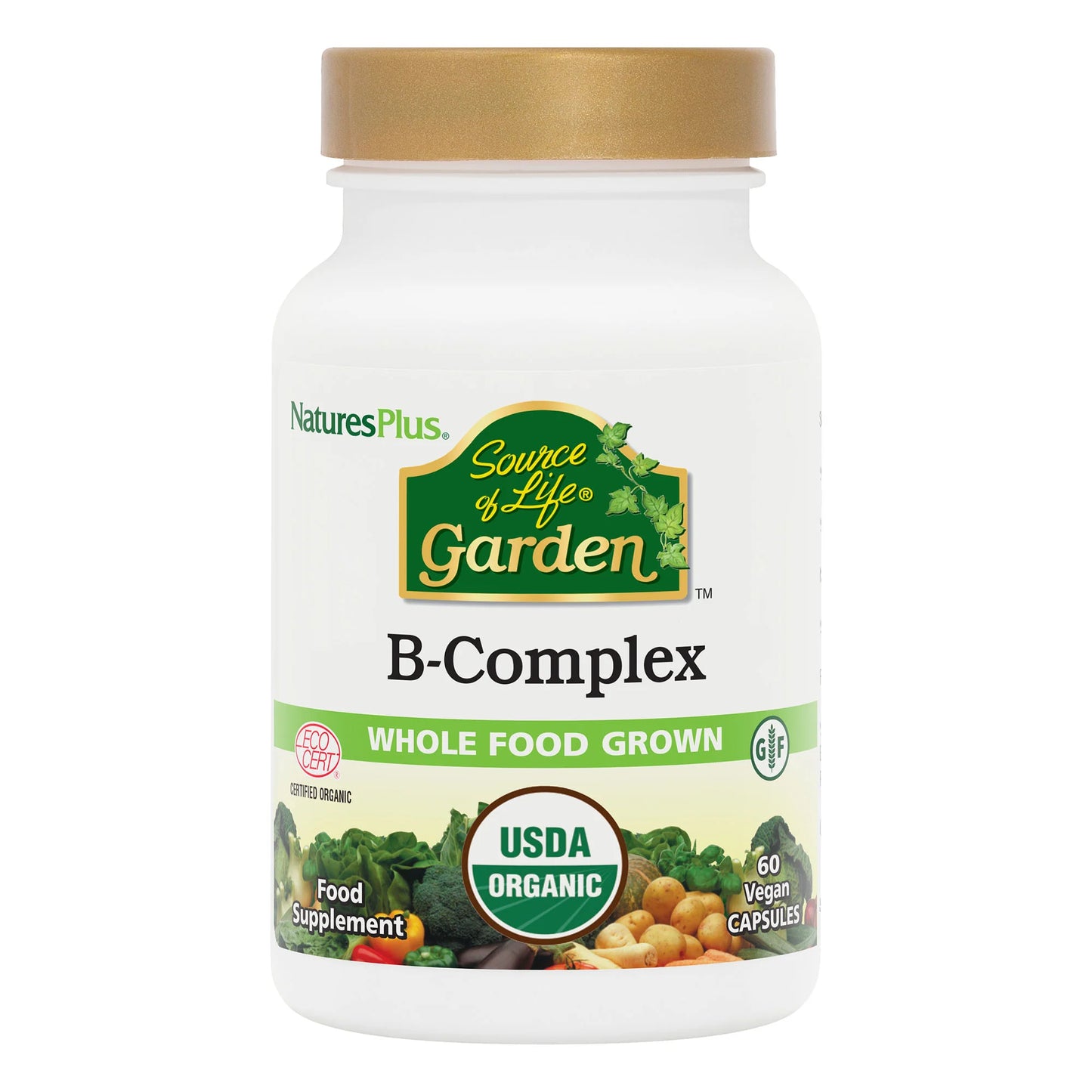 Nature's Plus Source of Life® Garden B Complex Capsules
