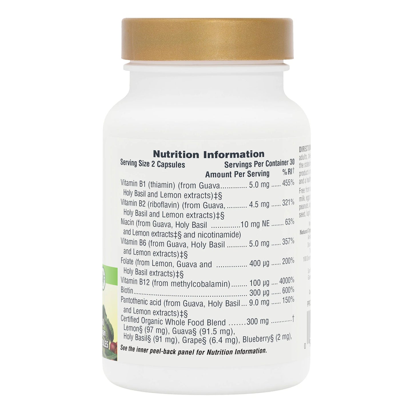 Nature's Plus Source of Life® Garden B Complex Capsules