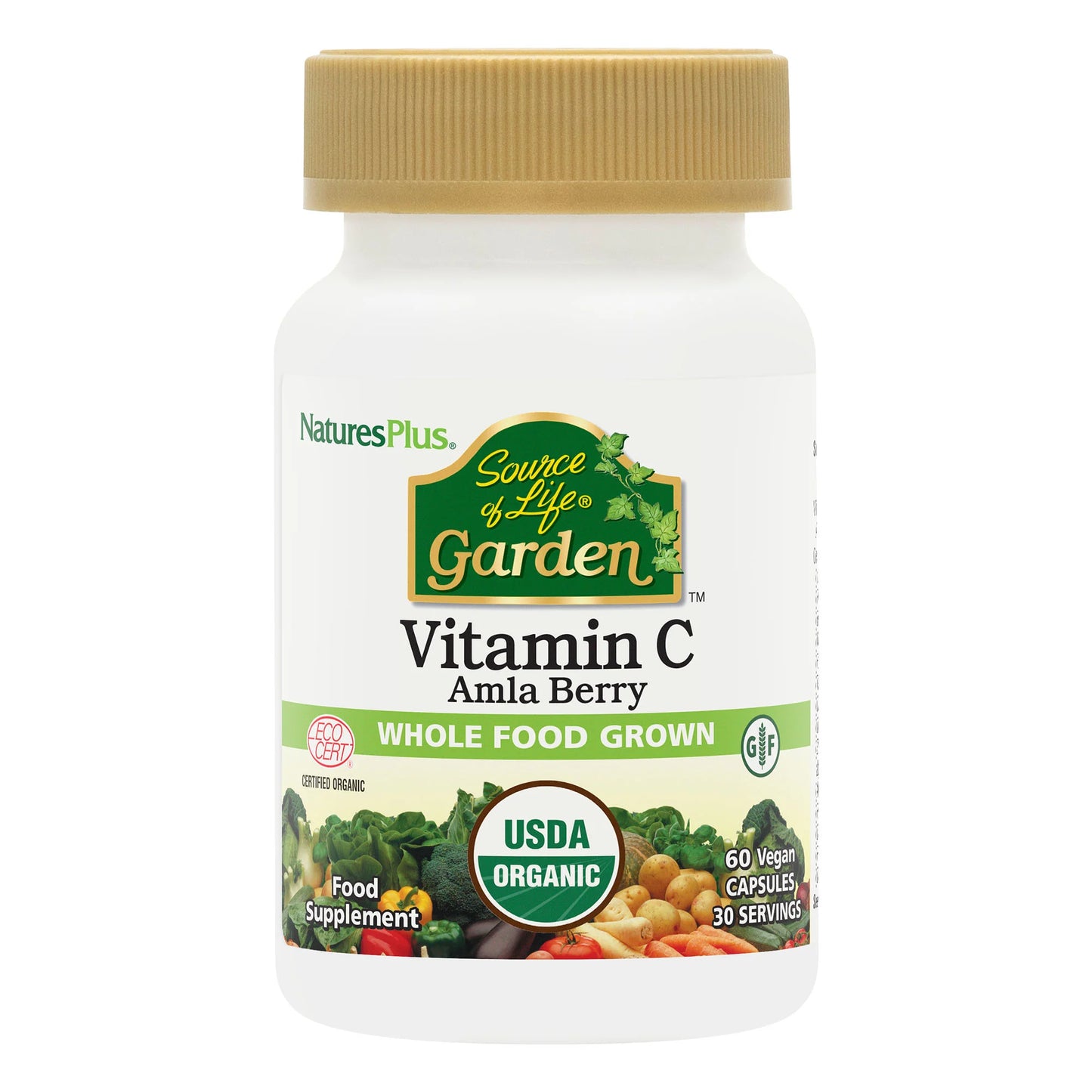Nature's Plus Source of Life® Garden Vitamin C 500 mg Capsules