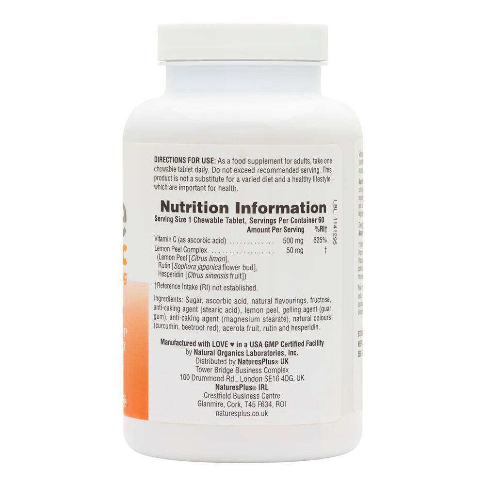 Nature's Plus Immune Vitamin C Chewables