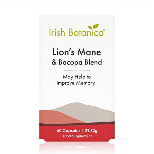 Irish Botanica Lions Mane Bacopa Blend