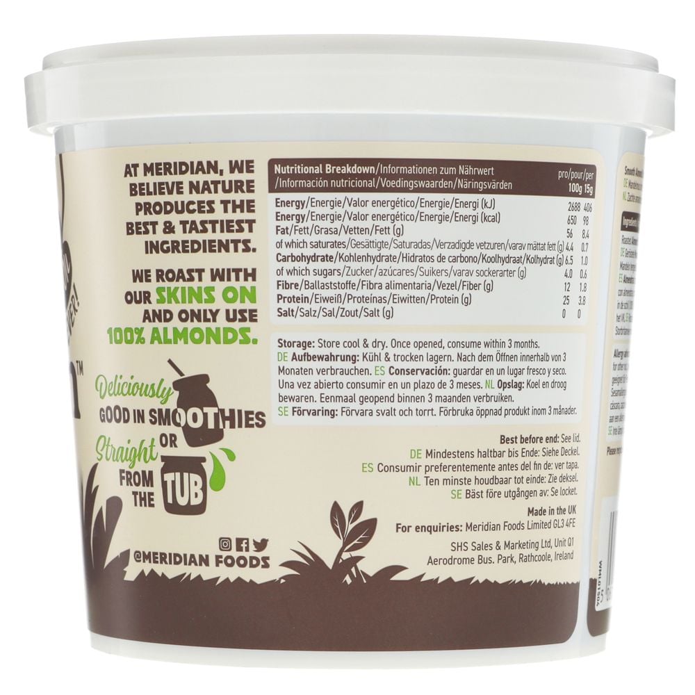 Merdian Almond Butter Smooth 1kg