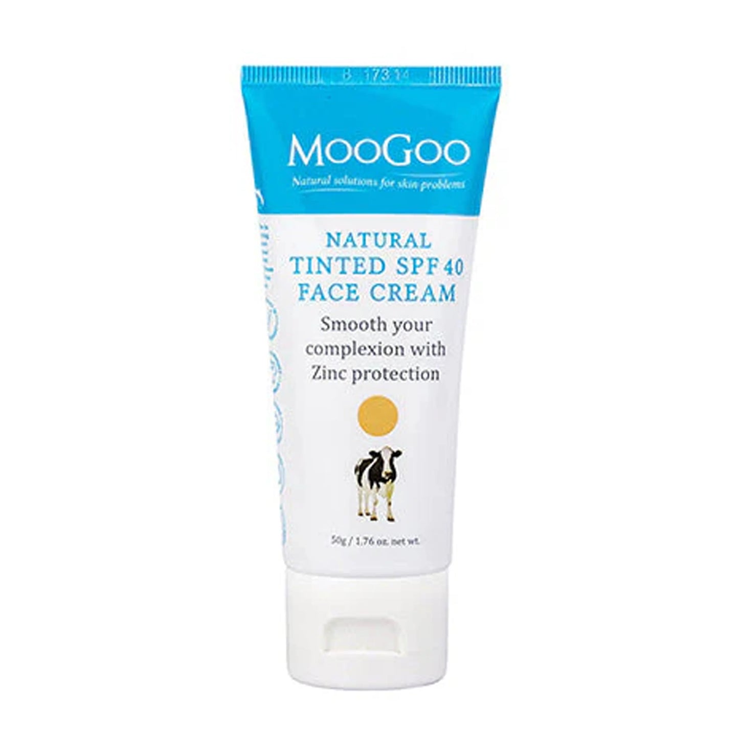 Moogoo Tinted SPF40 Face Cream 50g
