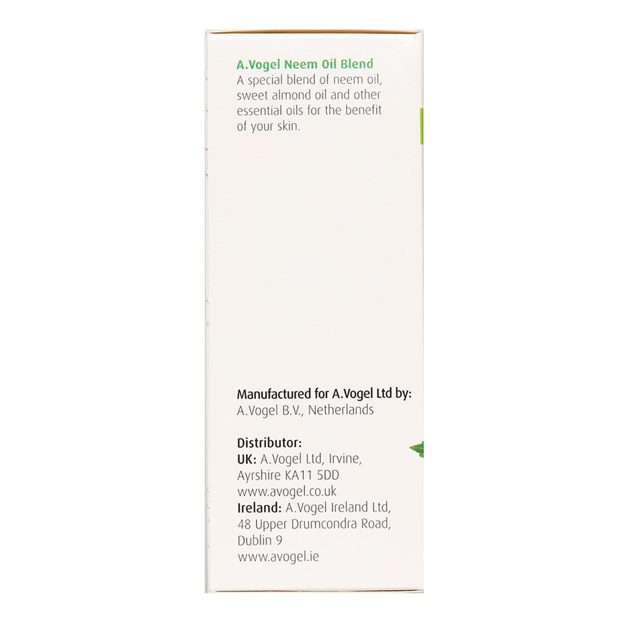A. Vogel Neem Oil 100ml