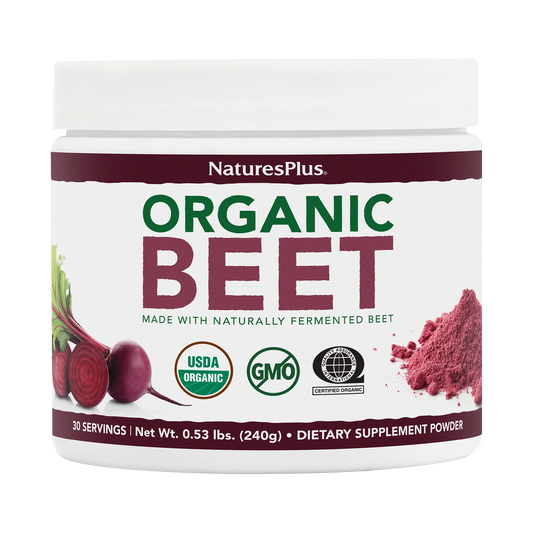 Nature's Plus Organic Beetroot Powder