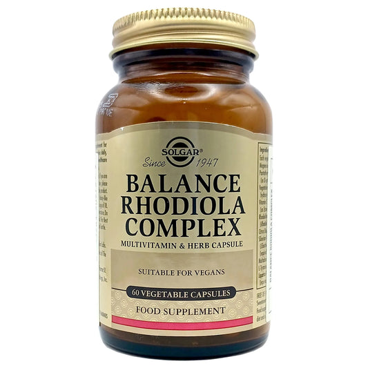Solgar Balance Rhodiola 60 Capsules