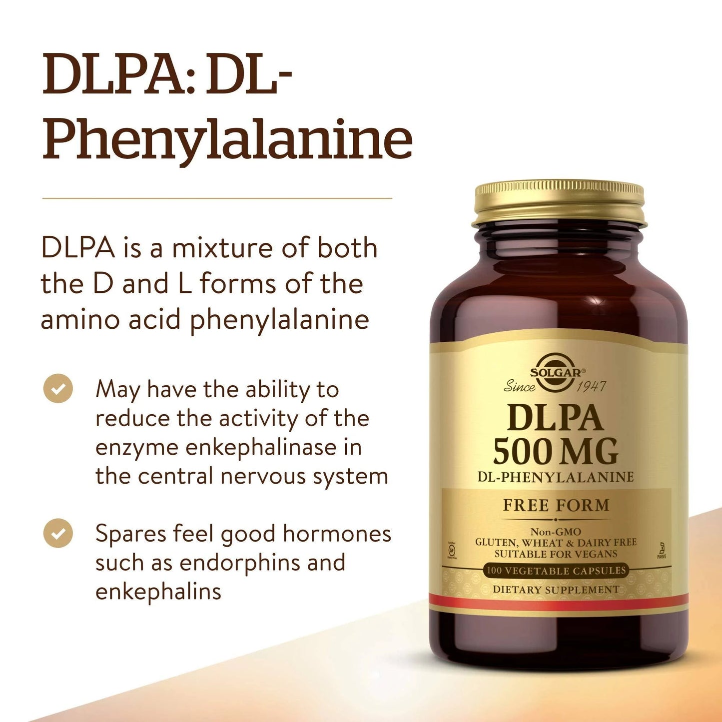 Solgar DLPA 500mg