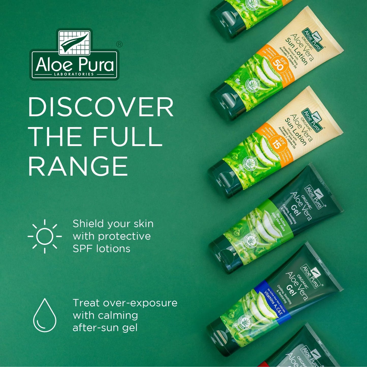 Aloe Vera Sun Lotion SPF25 200ml