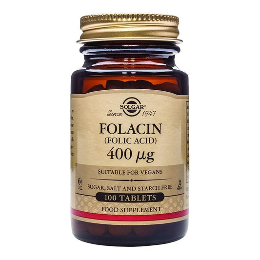 Solgar Folacin (Folic Acid) 400mg 100 Tablets