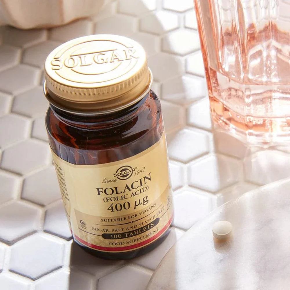 Solgar Folacin (Folic Acid) 400mg 100 Tablets