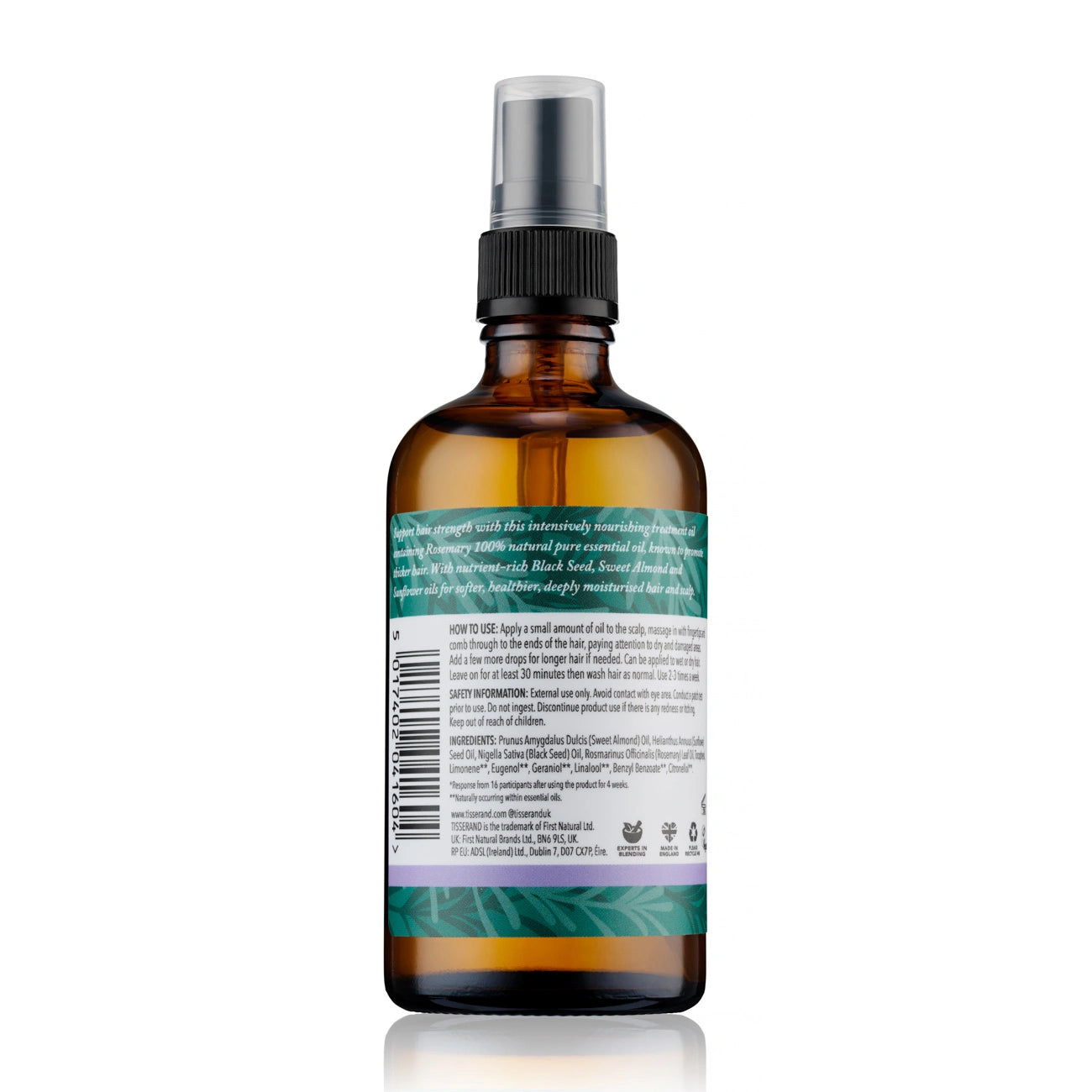 Tisserand Rosemary Hair Oil 100ml