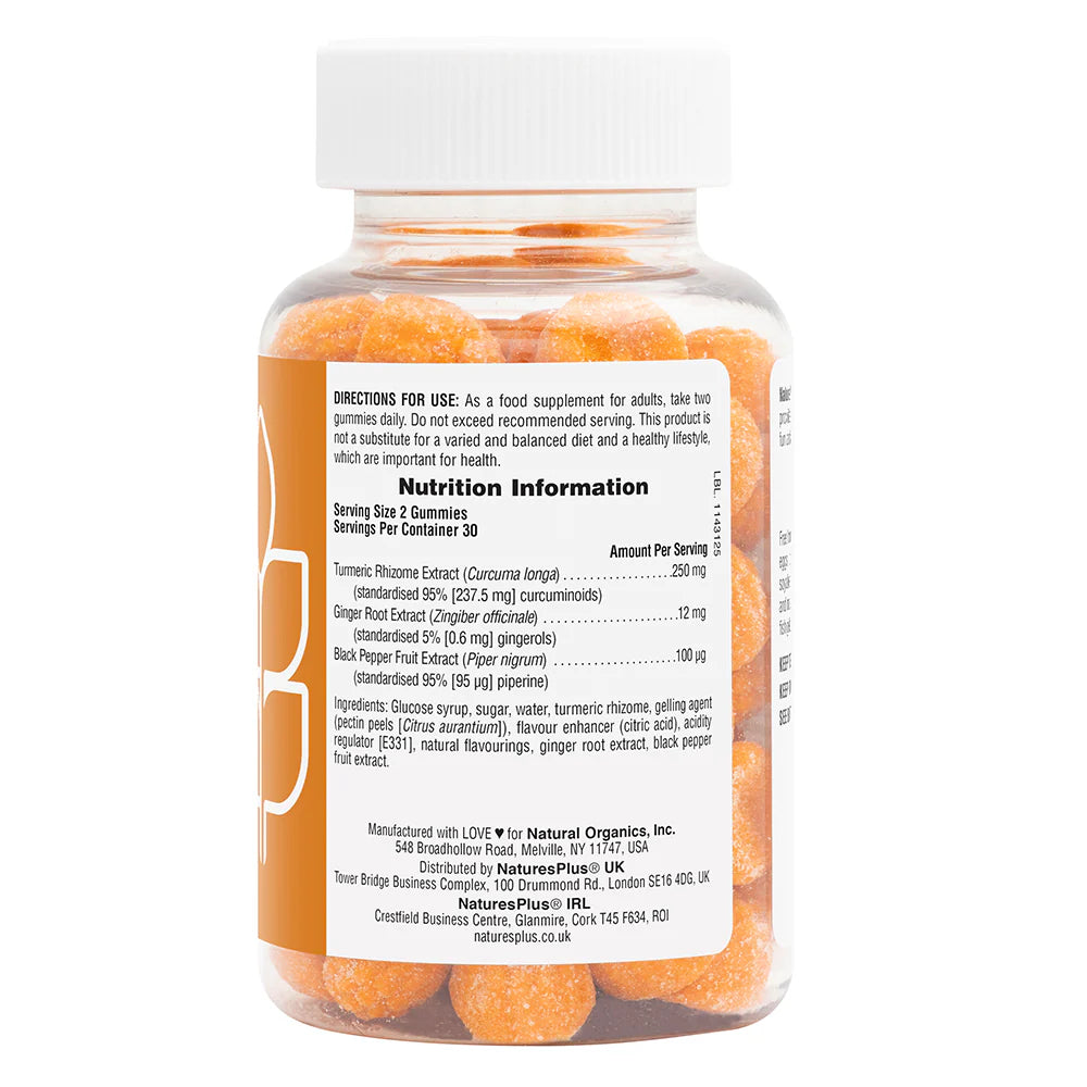 Nature's Plus Gummies Turmeric Curcumin