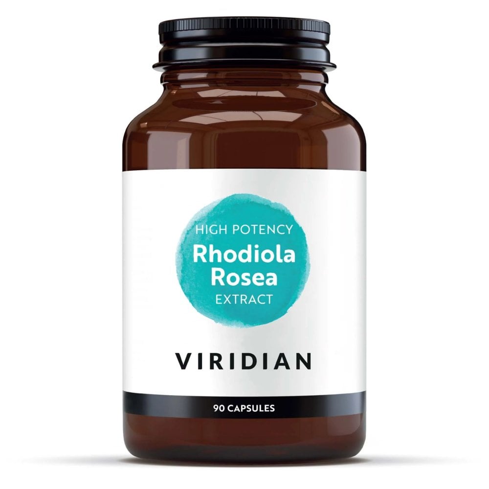 Viridian Rhodiola Rosea Extract High Potency Veg Caps