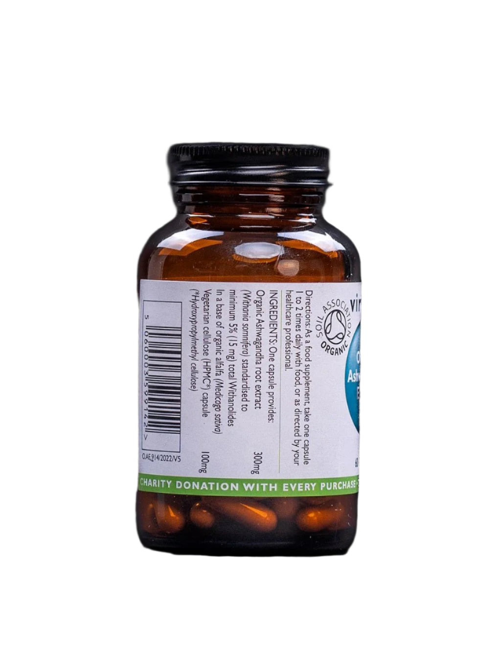 Viridian Organic Ashwagandha Extract 60S