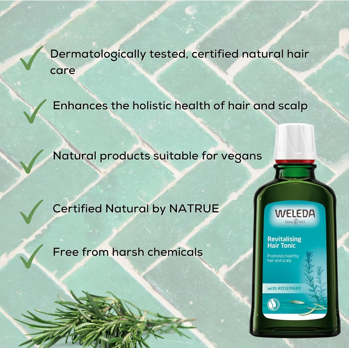 Weleda Rosemary Revitalising Hair Tonic 100ml