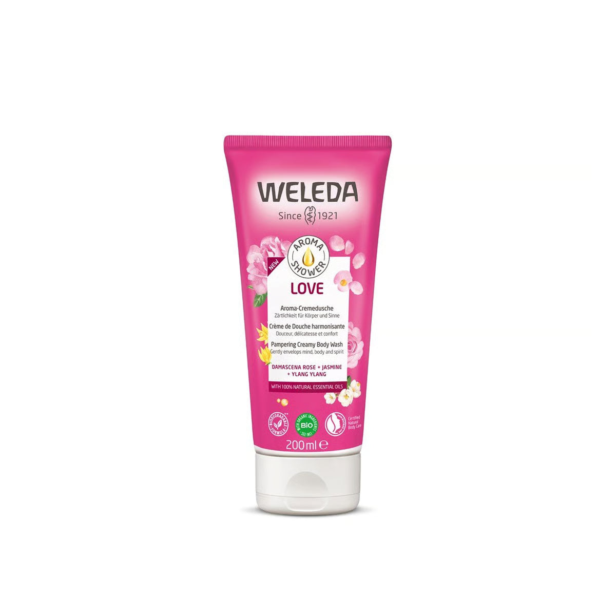 Weleda Love Pampering Creamy Body Wash (200ml)