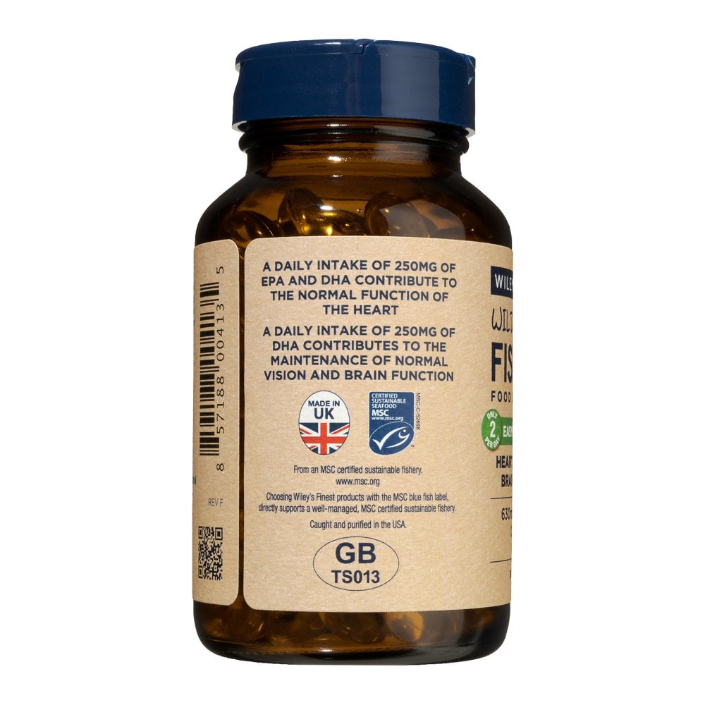 Wiley's Wild Alaskan Fish Oil 180s