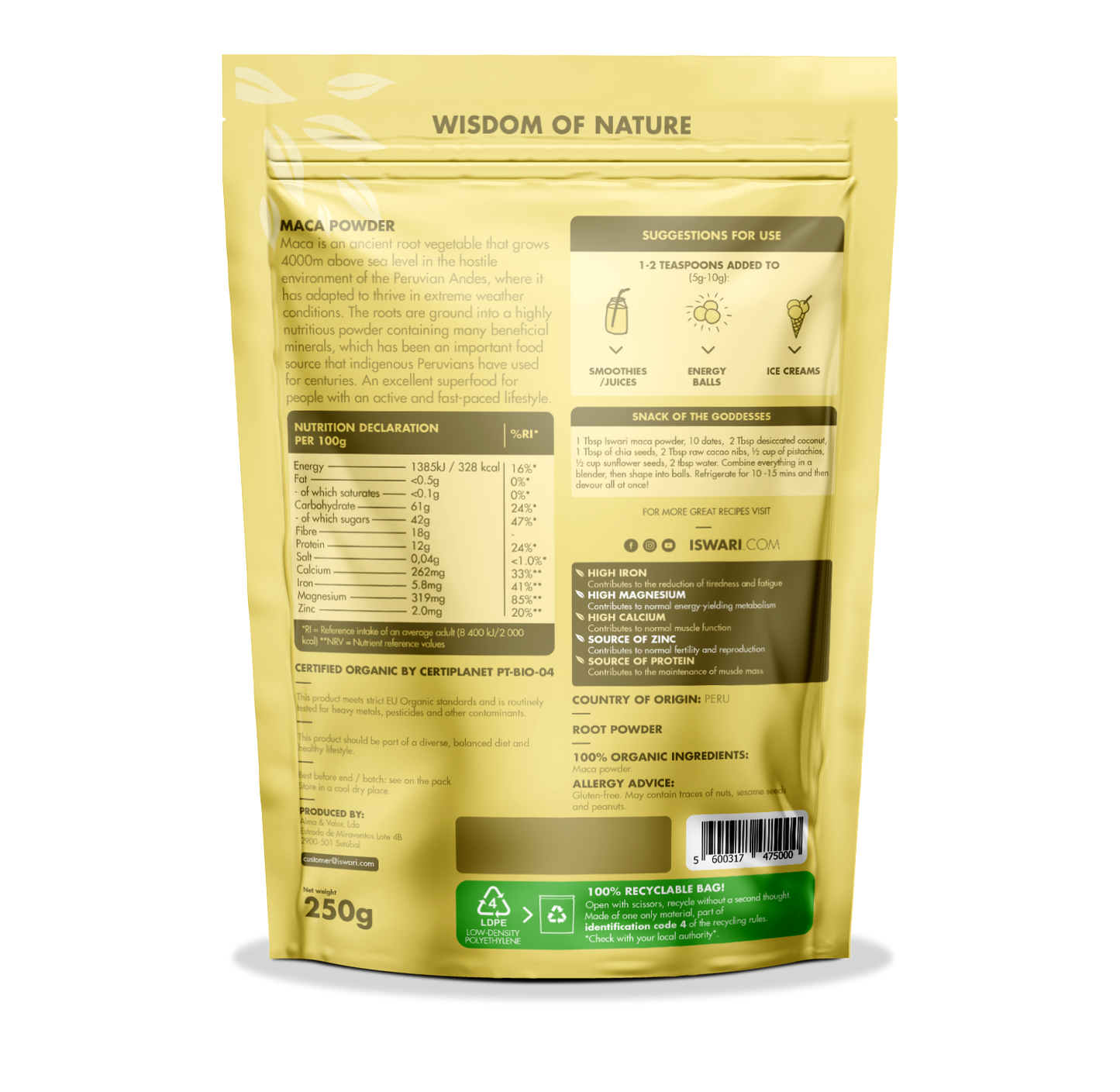 Iswari Maca Powder