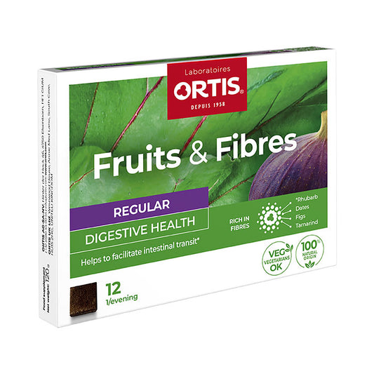 Ortis Fruit & Fibre Cubes 12s