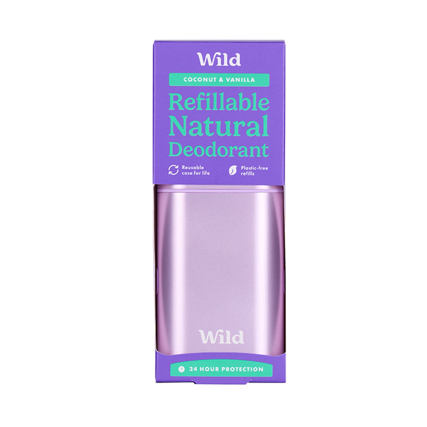 Wild Refillable Deodorant Coconut & Vanilla