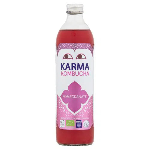 Karma Organic Raw Pomegranate Kombucha 500ml