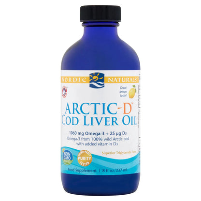Nordic Naturals Arctic-D Cod Liver Oil 237ml