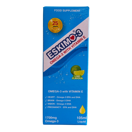 Eskimo-3 with Vitamin E Liquid 105ml