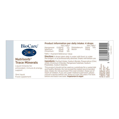 BioCare Trace Minerals