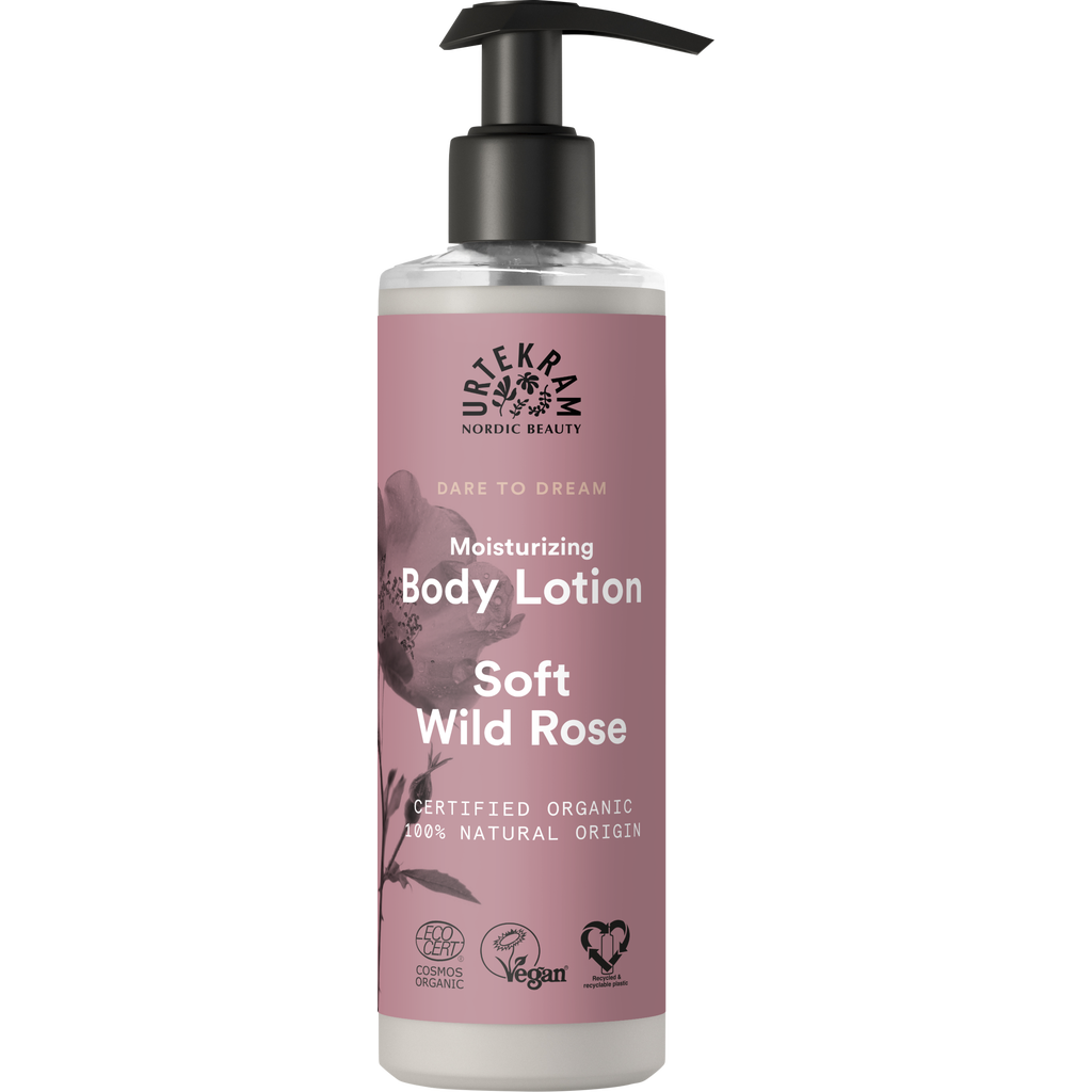 Urtekram Soft Wild Rose Body Lotion (245ml)