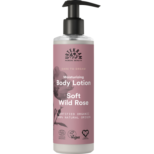 Urtekram Soft Wild Rose Body Lotion (245ml)