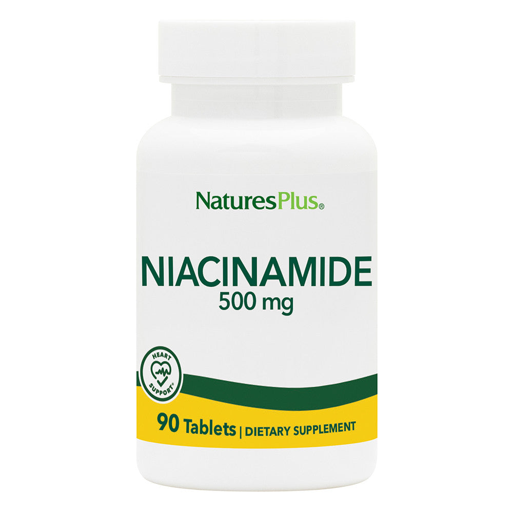 Nature's Plus Nicotinamide 500mg 90Tabs