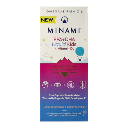 Minami DHA + EPA Liquid For Kids 100ml