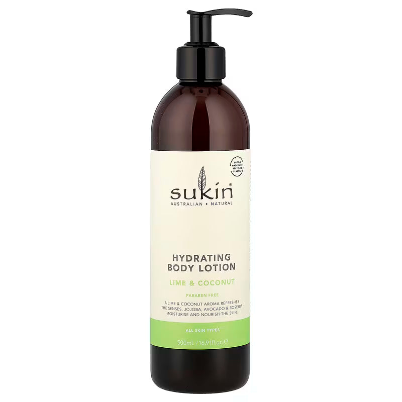 Sukin Hydrating Body Lotion Lime & Coconut 500ml