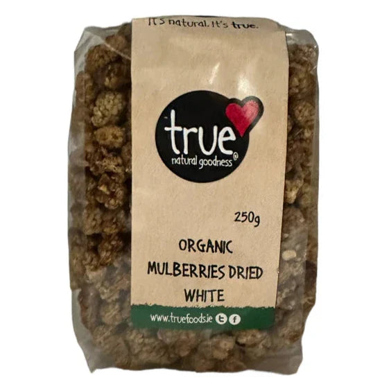 True White Mulberries Dried