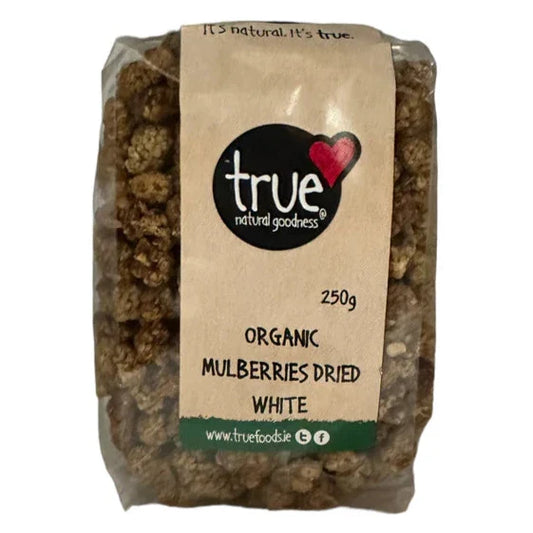 True White Mulberries Dried