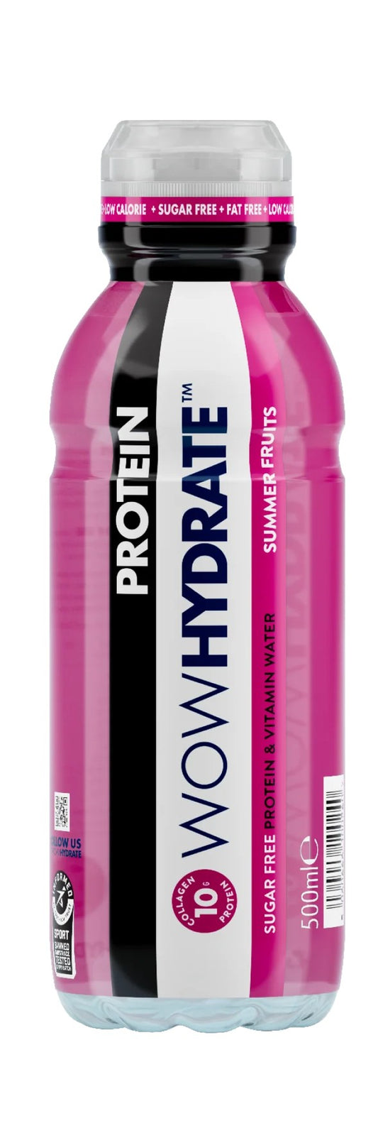 WOW Hydrate Protein 10g Summer Fruits 500ml