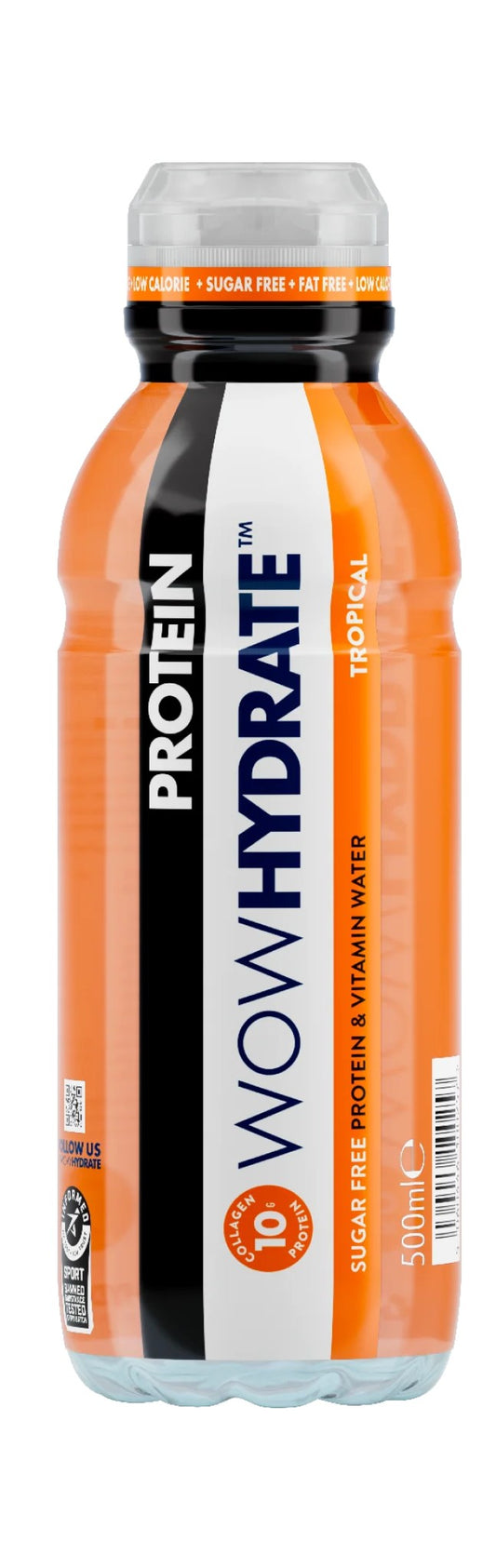 WOW Hydrate Protein 10g Tropical 500ml