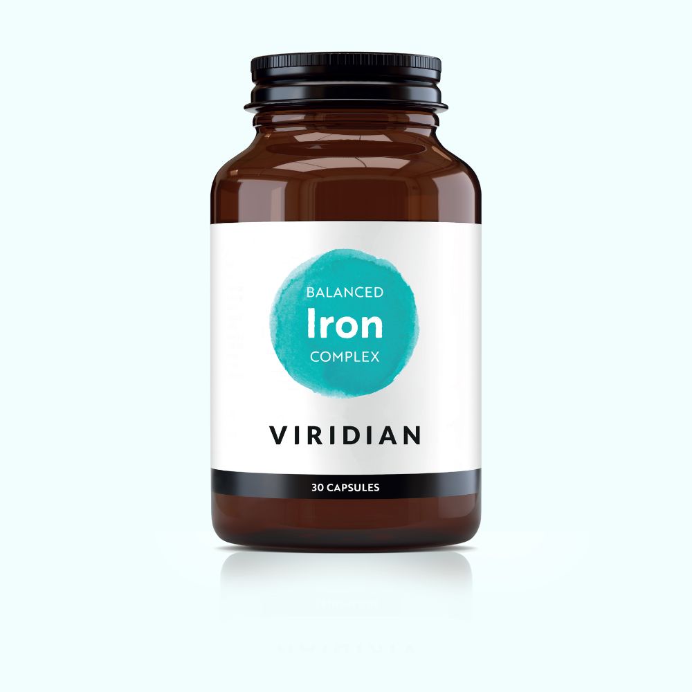Viridian Balanced Iron 15mg Complex