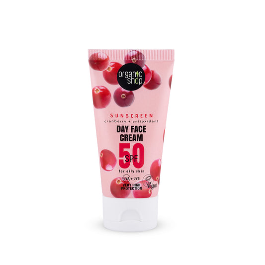 Sunscreen Day Face Cream 50 SPF Oily skin