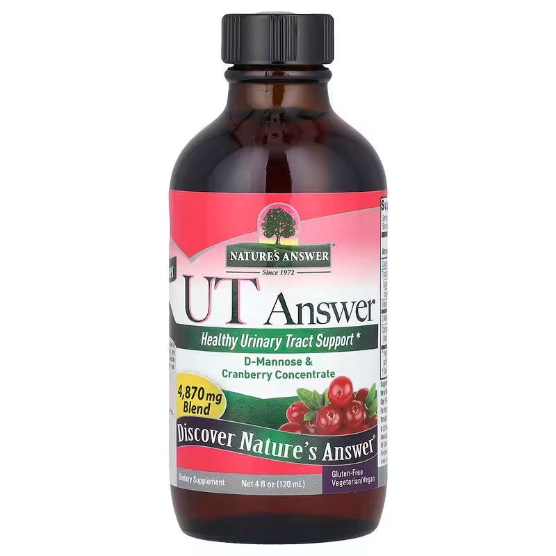 Nature's Answer UT Answer Dmannose And Cranberry 120 ml