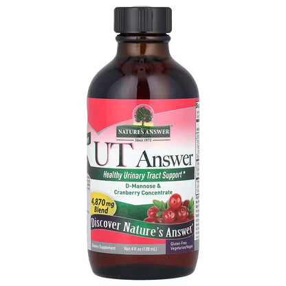 Nature's Answer UT Answer Dmannose And Cranberry 120 ml