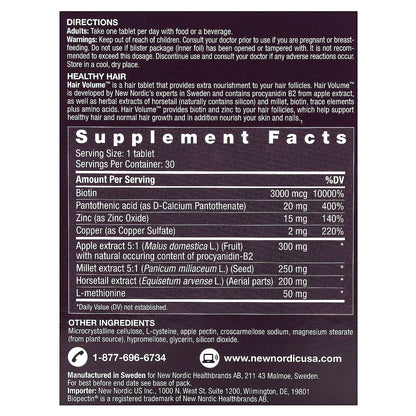 New Nordic Hair Volume