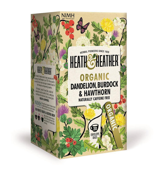 Heath & Heather Dandelion Burdock & Hawthorn (20teabags)