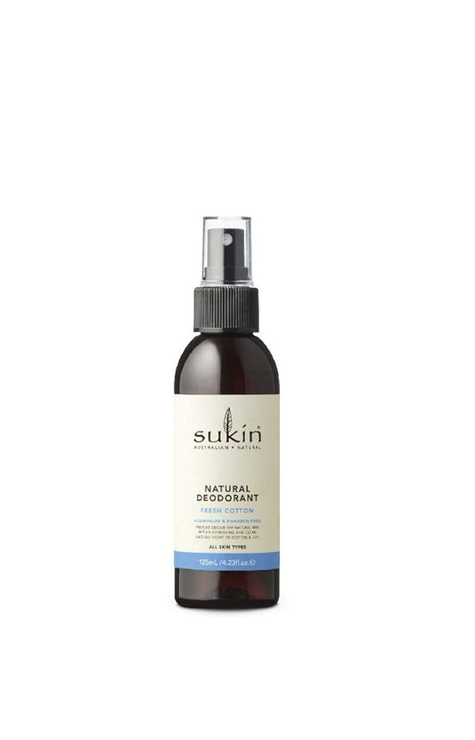 Sukin Deodorant Fresh Cotton 125ml