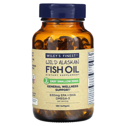Wiley's Wild Alaskan Fish Oil 180s