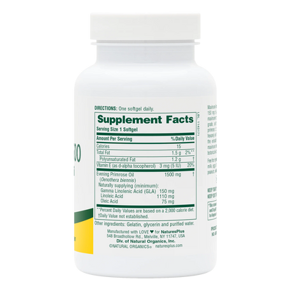 Nature's Plus Ultra E.P.O 1500mg 60Softgels