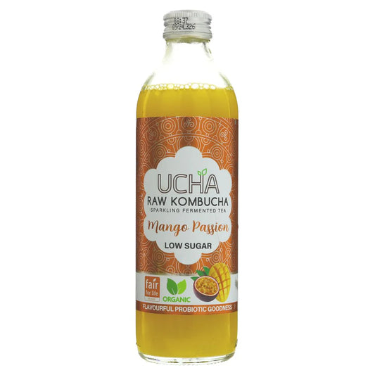 Ucha Organic Mango Passionfruit Kombucha